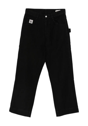 BODE logo-patch jeans - Black