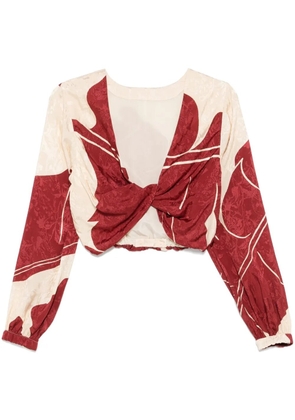 Johanna Ortiz Afterwork blouse - Neutrals