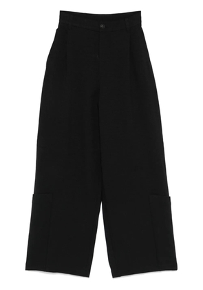 Y-3 wide-leg trousers - Black