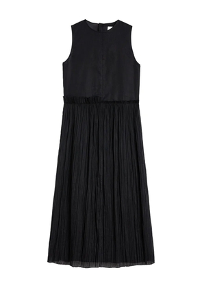 Jil Sander pleated dress - Black