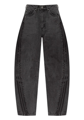 adidas tapered-leg jeans - Black