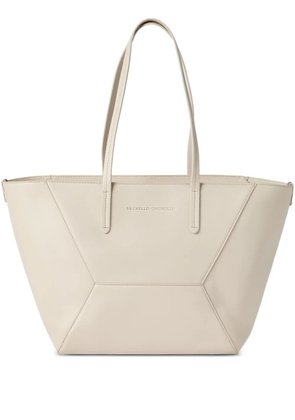 Brunello Cucinelli small Duo tote bag - Neutrals