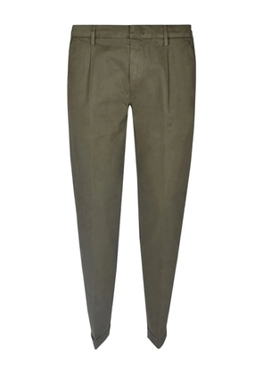 Fay pleat-detail trousers - Green