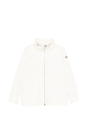 Moncler Enette zip-up short parka coat - Neutrals