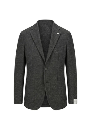 L.B.M. 1911 notch-lapel single-breasted blazer - Grey