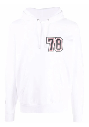 Diesel logo-print hoodie - White