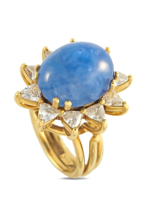 LB Exclusive diamond sapphire ring - Gold