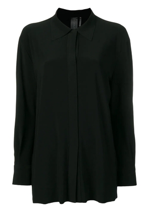 Norma Kamali concealed fastened shirt - Black