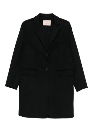 TWINSET single-breasted coat - Black