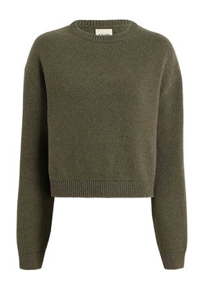 KHAITE Milo ribbed knitwear - Green