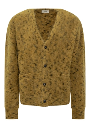 A Paper Kid pocket knitted cardigan - Brown