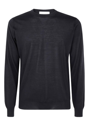 Filippo De Laurentiis crew-neck long-sleeve sweater - Black