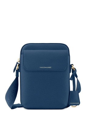 MAISON de SABRÉ small leather messenger bag - Blue