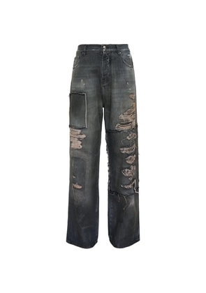 AMIRI distressing-effect jeans - Grey