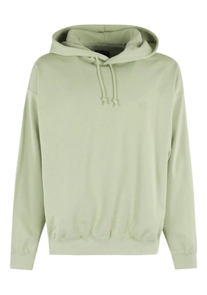 Y-3 drawstring hoodie - Green