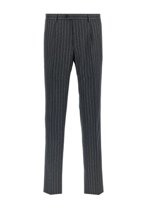 Tagliatore pinstripe-pattern wool suit - Grey