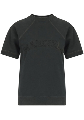 Maison Margiela logo-print cotton sweatshirt - Grey