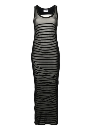 Jean Paul Gaultier Mariniére dress - Black