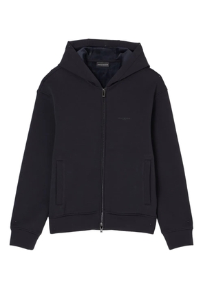 Emporio Armani zip-up hoodie - Black