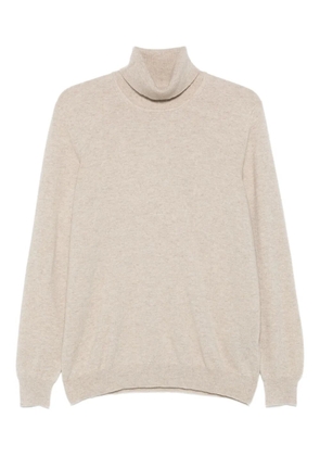 Fedeli cashmere roll-neck top - Neutrals