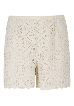 Sabina Musayev Ciello shorts - Neutrals
