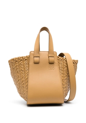LOEWE interwoven tote bag - Brown