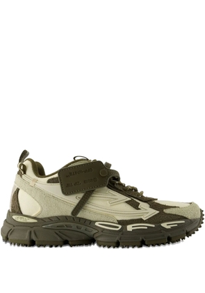 Off-White lace-up sneakers - Green