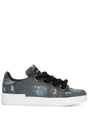 Dolce & Gabbana lace-up sneakers - Blue