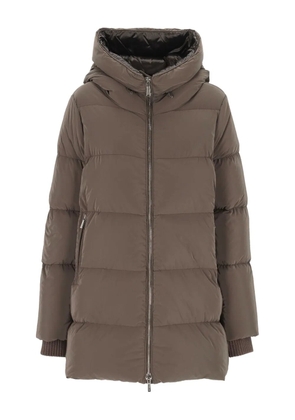 Moorer hooded jacket - Brown