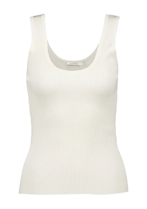 ZIMMERMANN ribbed tank top - White