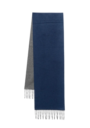 D4.0 logo-patch scarf - Blue