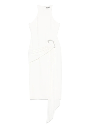 David Koma crystal-embellished gown - White