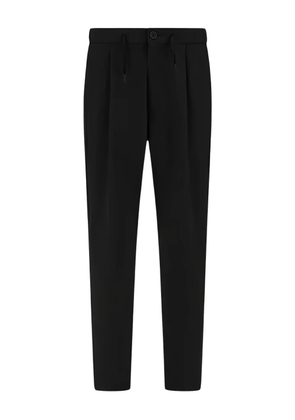 Herno pleat-detail tailored trousers - Black