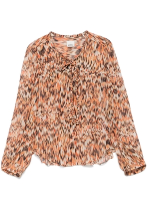 ISABEL MARANT Ametissa blouse - Orange