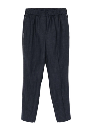 Peserico wool-blend trousers - Blue