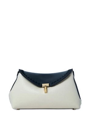 TOTEME pebbled leather clutch bag - Black