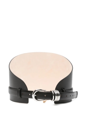 Déhanche leather belt - Black