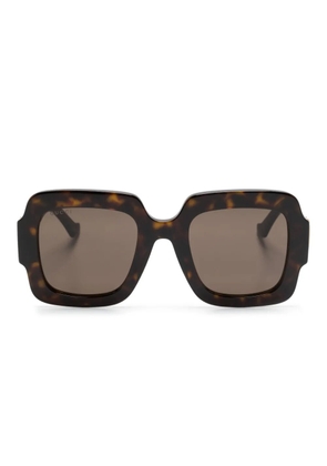 Gucci Eyewear square-frame sunglasses - Brown
