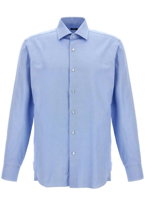 Barba cotton shirt - Blue
