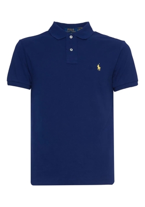 Polo Ralph Lauren embroidered piqué polo shirt - Blue