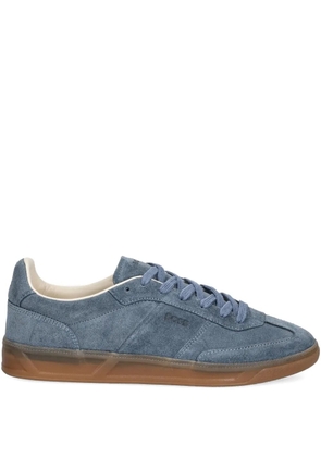BOSS suede leather sneakers - Blue