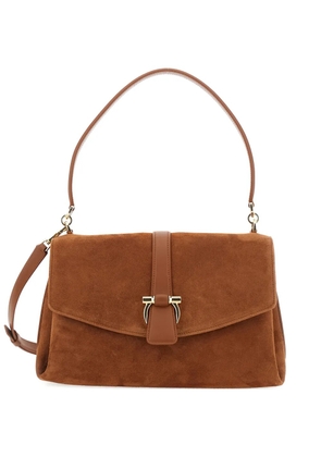 Ferragamo small front-flap tote bag - Brown