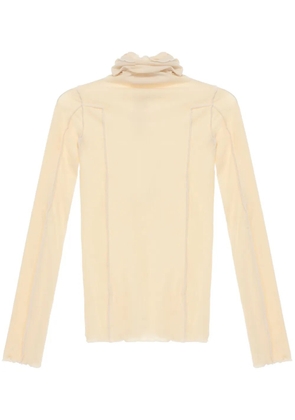 Baserange Omato organic-cotton top - Neutrals