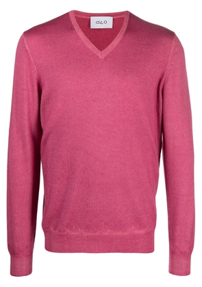 D4.0 virgin-wool crew-neck jumper - Pink