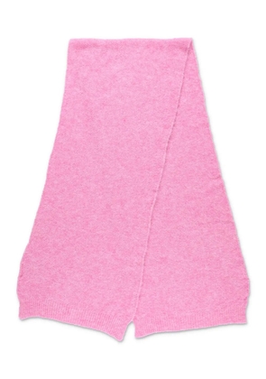 American Vintage ribbed-knit scarf - Pink