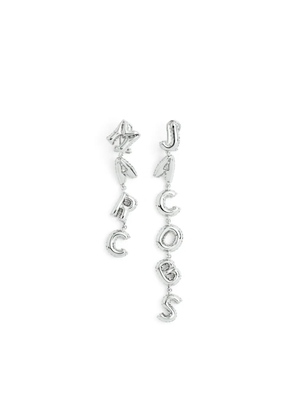 Marc Jacobs Balloon drop earrings - Silver