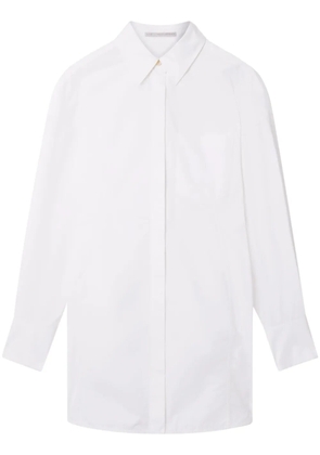 Stella McCartney poplin shirt minidress - White