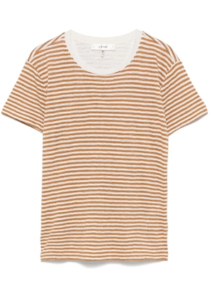 FRAME striped T-shirt - Brown