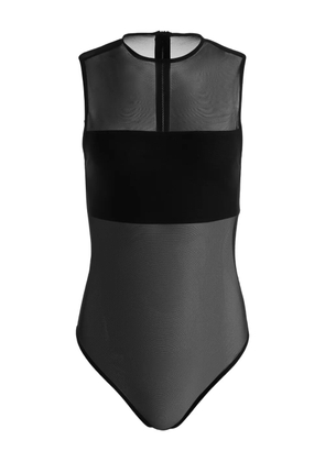 alice + olivia bandeau bodysuit - Black