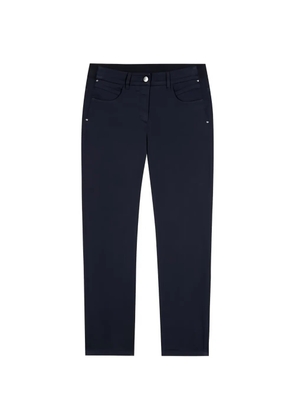 Luisa Cerano slim-fit trousers - Blue